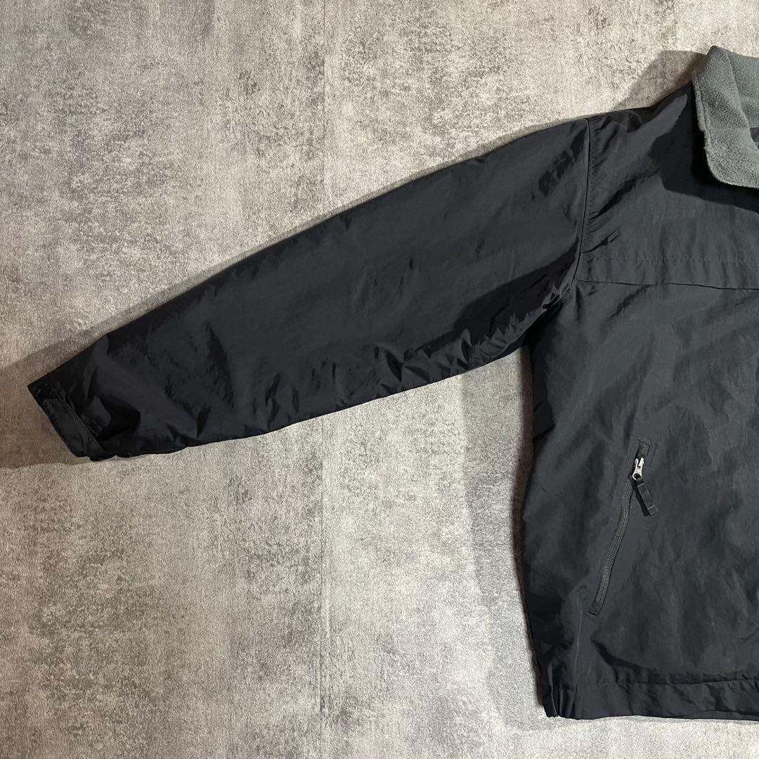 00'sEddie Bauerエディーバウアーウォームアップジャケット黒灰色XL