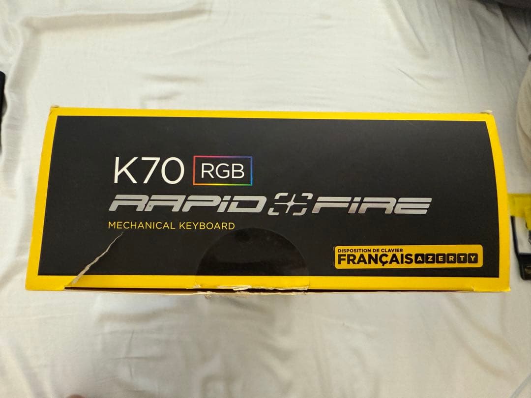 キーボード Corsair K70 RGB Rapidfire FR AZERTY