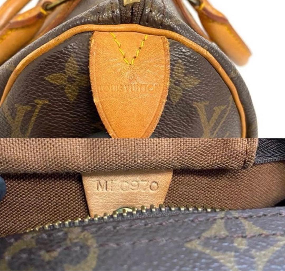 LOUIS VUITTON モノグラム スピーディ25 ハンドバッグ