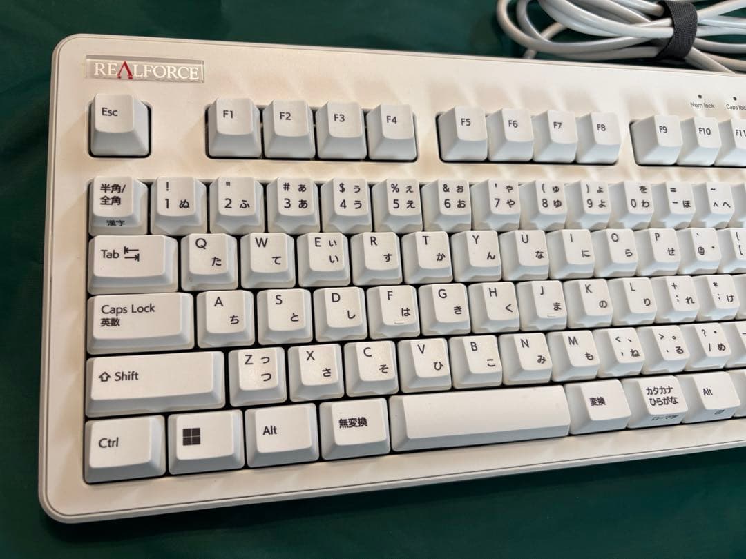 【美品】REALFORCE R3 テンキーレス 45g 日本語 R3UC21
