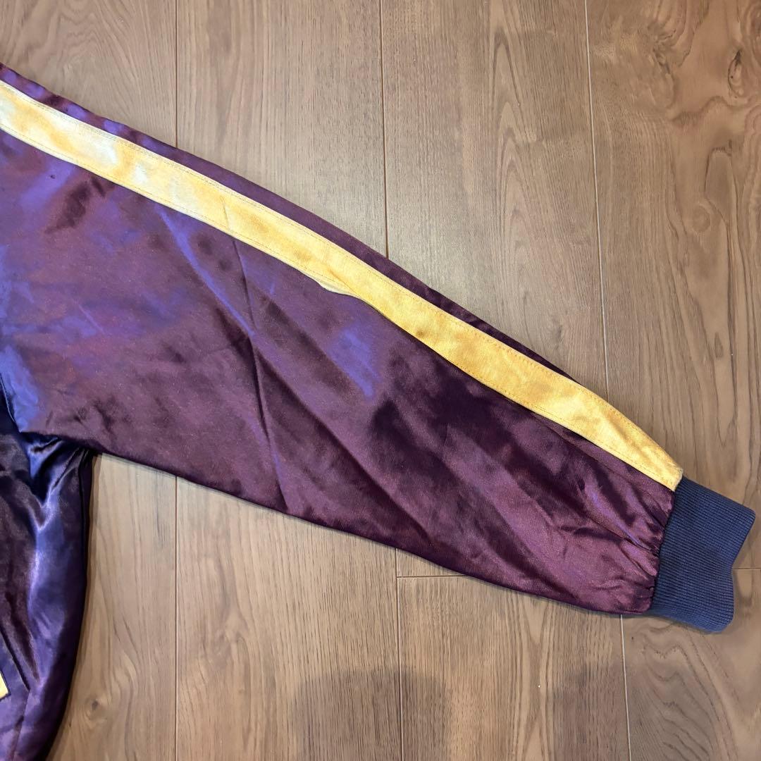 古*】様 美品◎ 90s POLO SPORT サテン スタジャン USA製 ポ