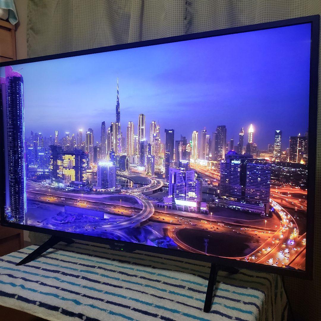 AQUOS SHARP4K液晶TV4T-C42DJ1/2023年製/未使用に近い