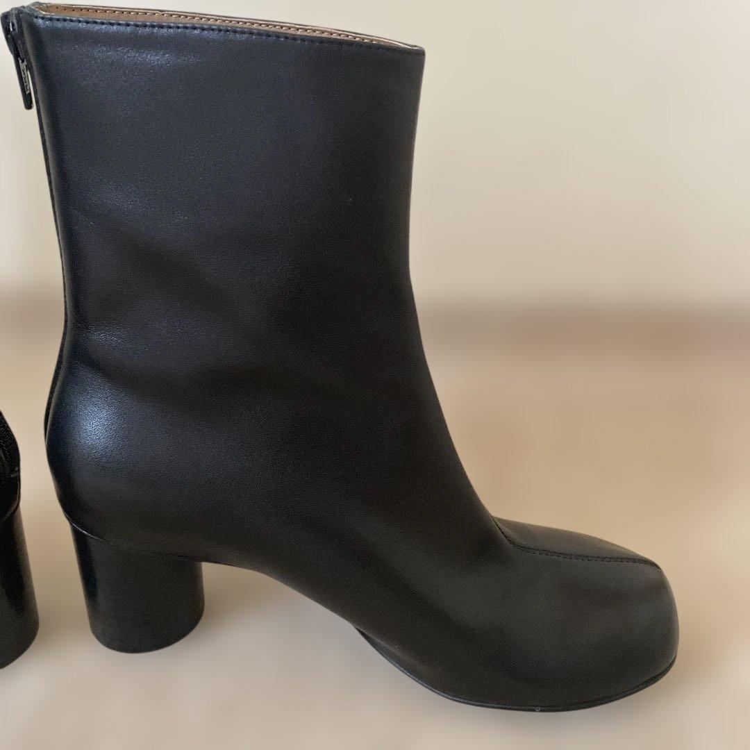 最終お値下げ！【SLOBE IENA】スクエアトゥショートブーツ　23.5 黒