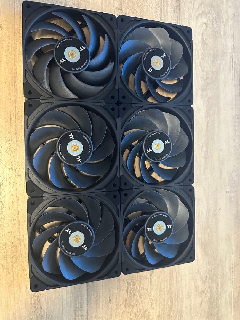 TOUGH FAN EX12 Pro 2個（計ファン6枚） 120mm