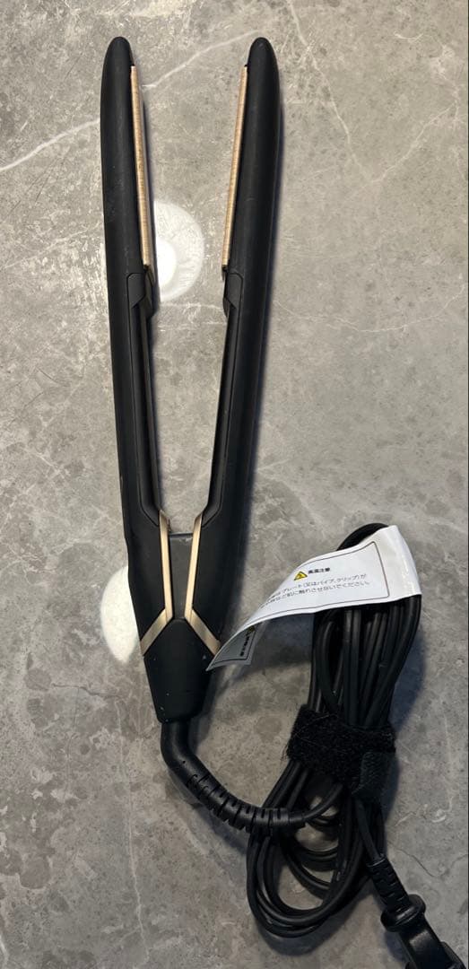 KINUJO ブラック ストレートヘアアイロン