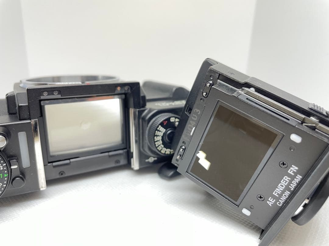 訳あり Canon New F-1 AE + New FD 50mm f1.8