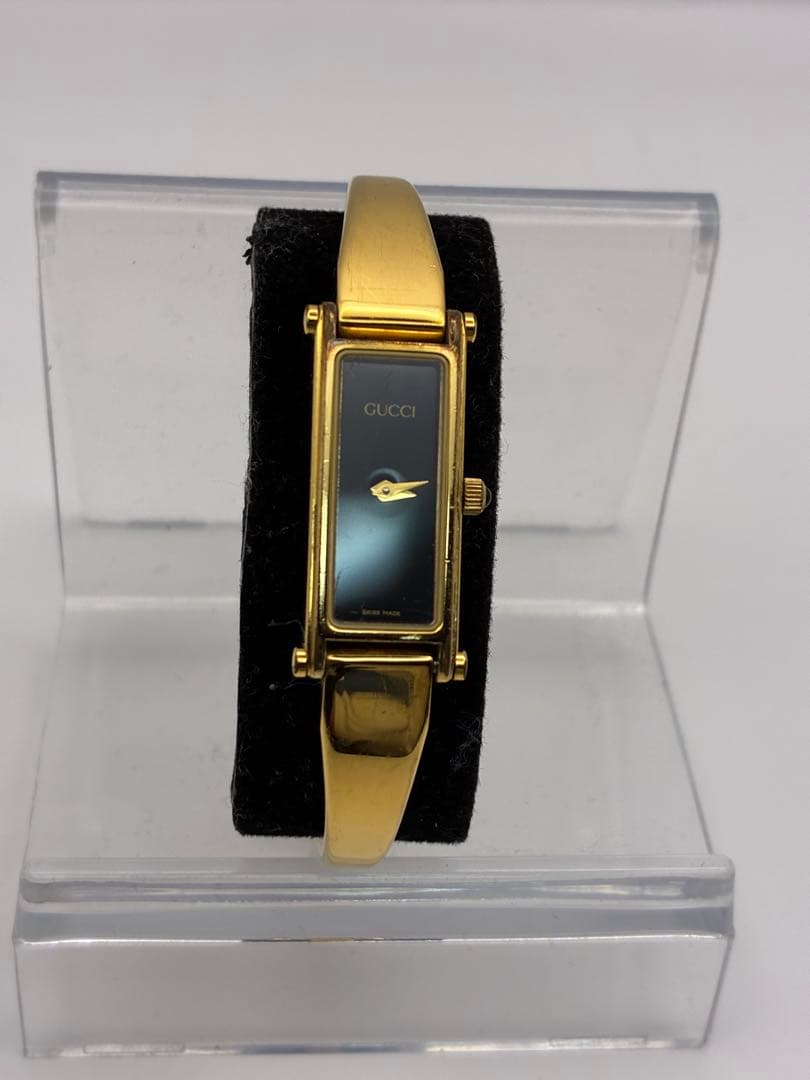 GUCCI グッチ 良品 1500L ゴールド 腕時計 レディース 稼働品