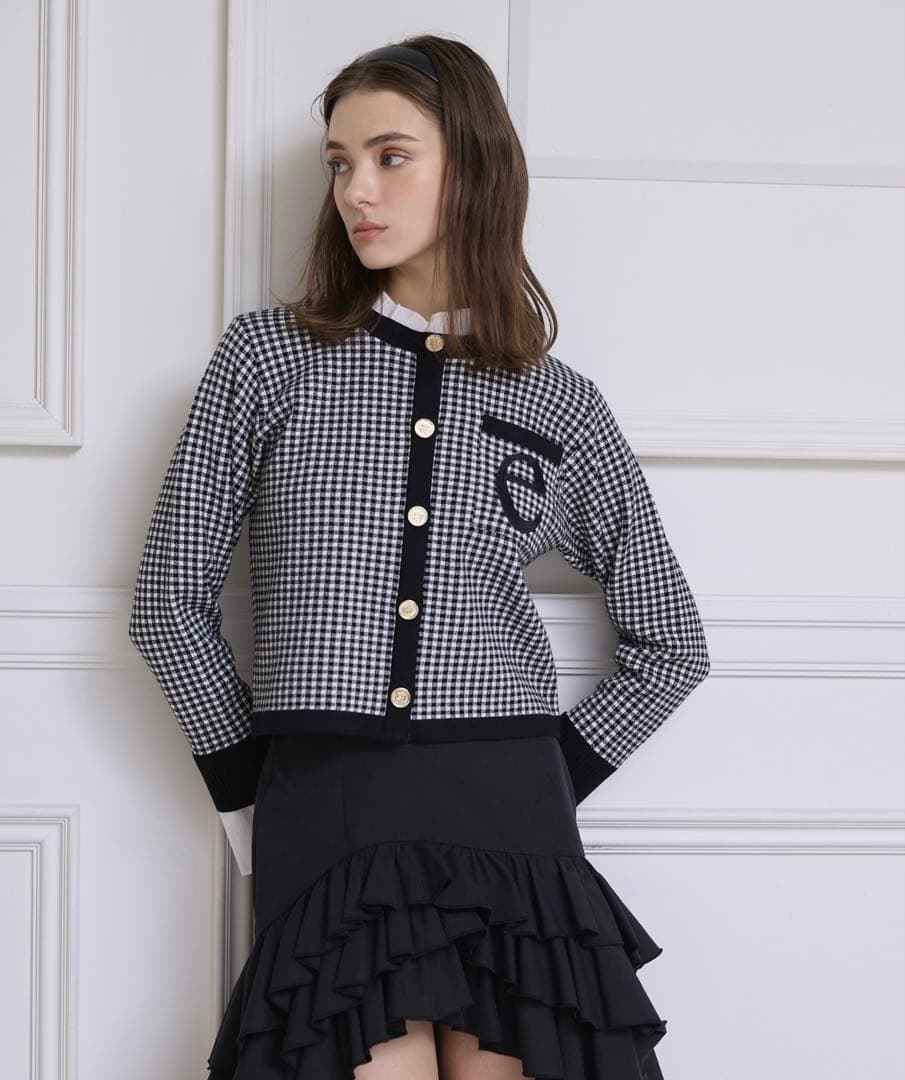 エイミーイストワール Attached collar カーディガン