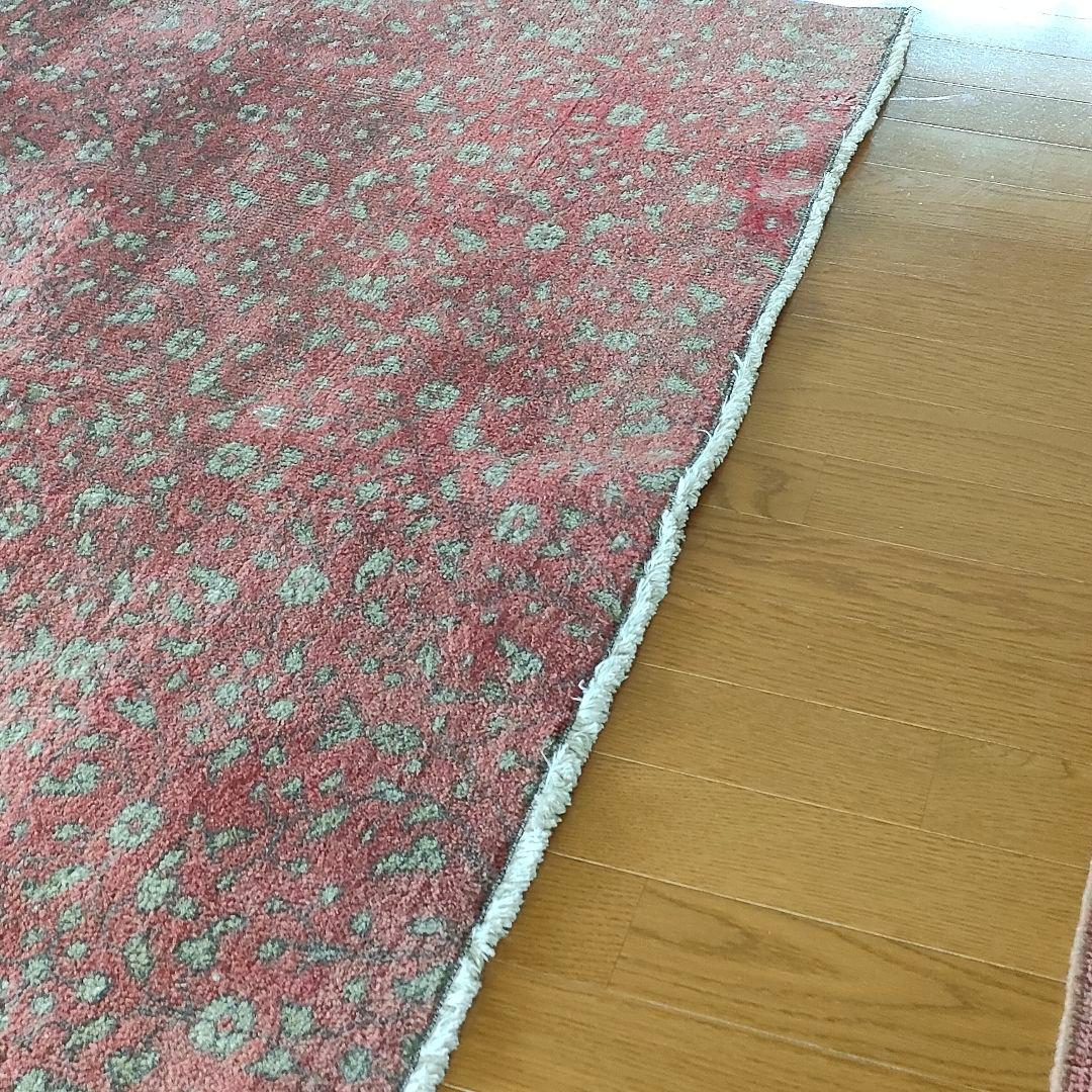 ヴィンテージ ラグ トルコ 赤系 特大