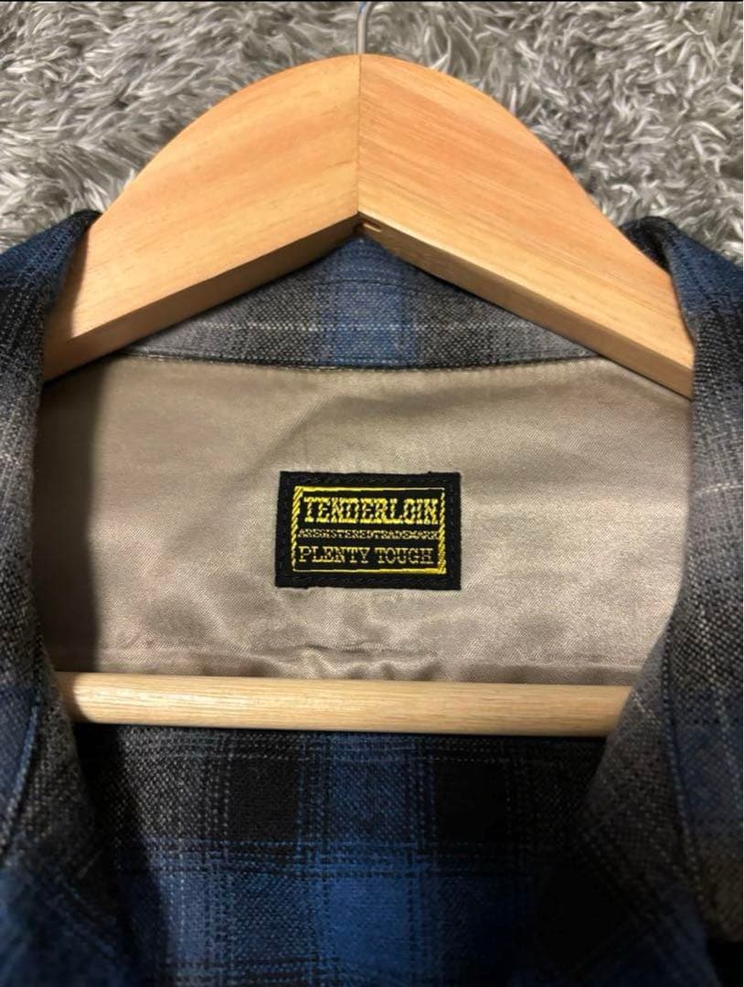 テンダーロイン ウールチェックシャツ tenderloin