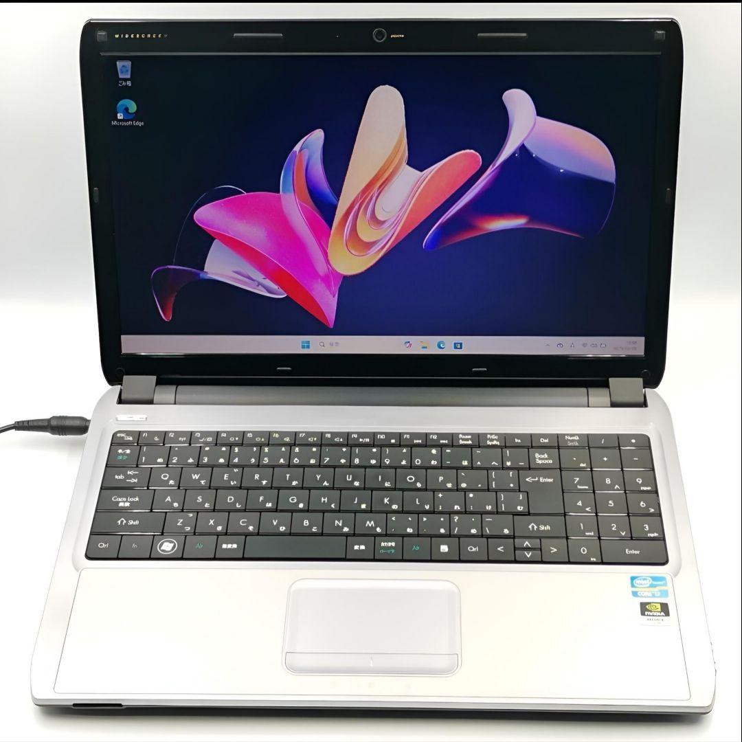 感動の速さ！ 究極Core i7 Windows11 ノートパソコン カメラ有り