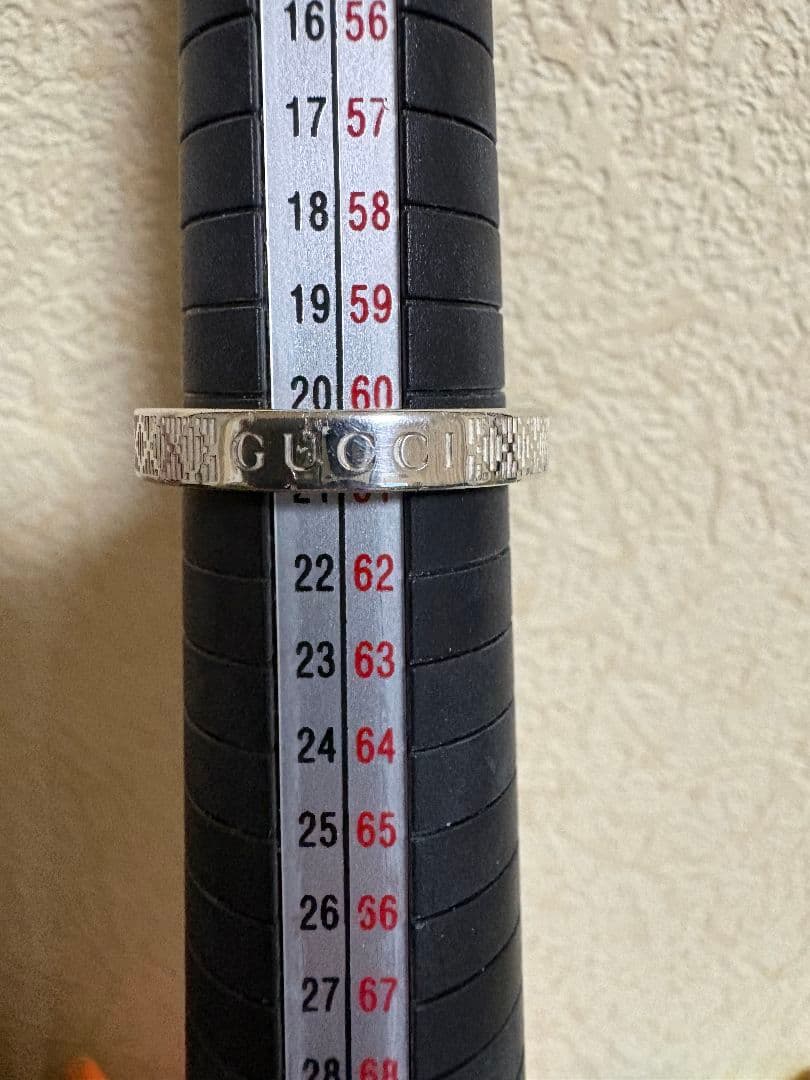 GUCCI リング ディアマンテ 刻印サイズ:21号【箱/ポーチ付】