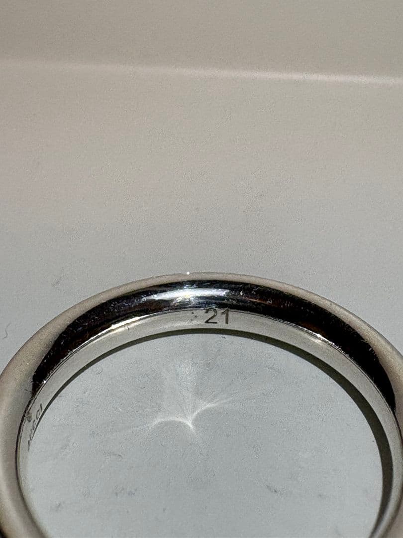 GUCCI リング ディアマンテ 刻印サイズ:21号【箱/ポーチ付】