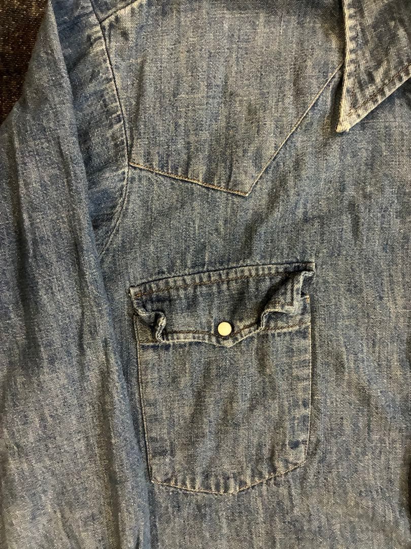 70s リーバイス Levi's ダンガリー デニムシャ USA製　XL