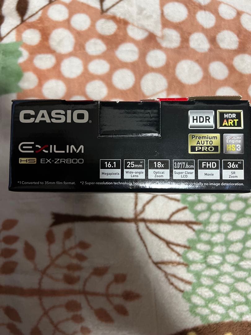 【美品】CASIO EXILM EX-ZR800 レッド