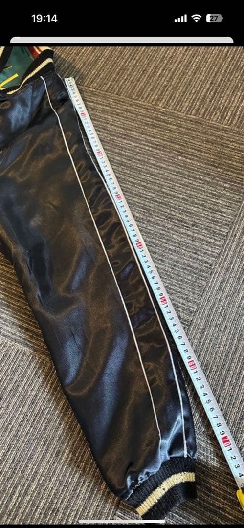 東洋スカジャン　シェビーラバー　ビンテージ　氷室京介　Mサイズ　タイガーヘッド