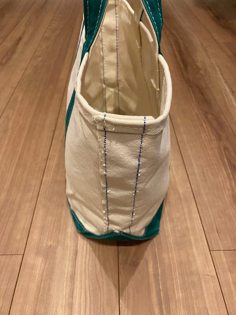 W*X様 80s エルエルビーン　トートバッグ　2色タグ グリーン　M