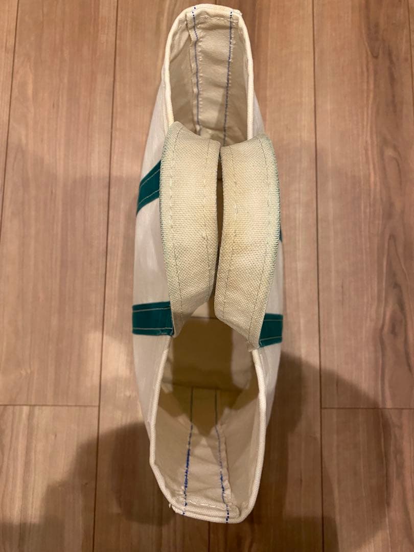 W*X様 80s エルエルビーン　トートバッグ　2色タグ グリーン　M