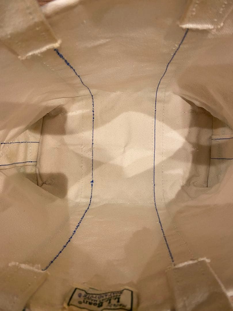 W*X様 80s エルエルビーン　トートバッグ　2色タグ グリーン　M