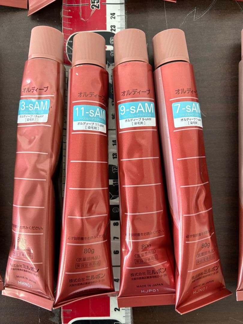 新品　ミルボン　オルディーブ　ヘアカラー剤　まとめて38本/C-2