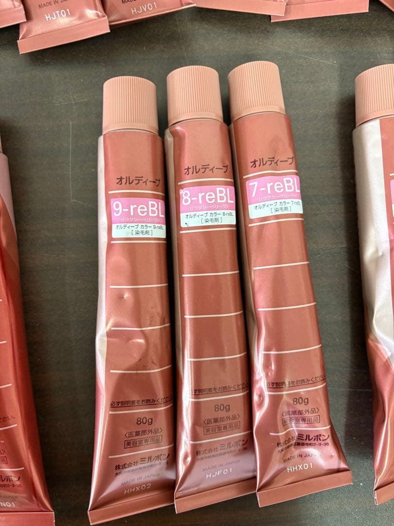 新品　ミルボン　オルディーブ　ヘアカラー剤　まとめて38本/C-2