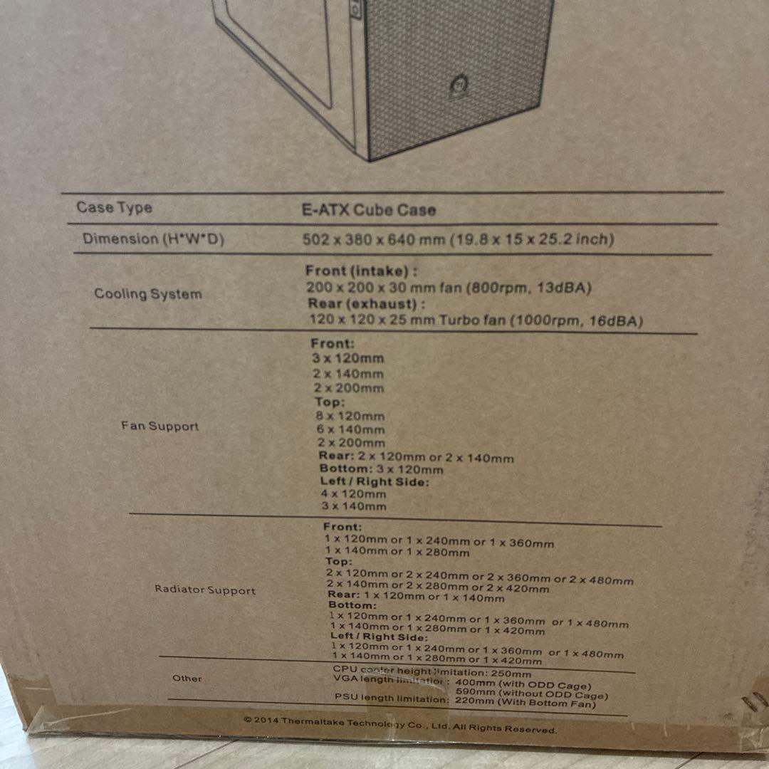 （未使用）Thermaltake CS5157 CA-1D8-00F1WN-00