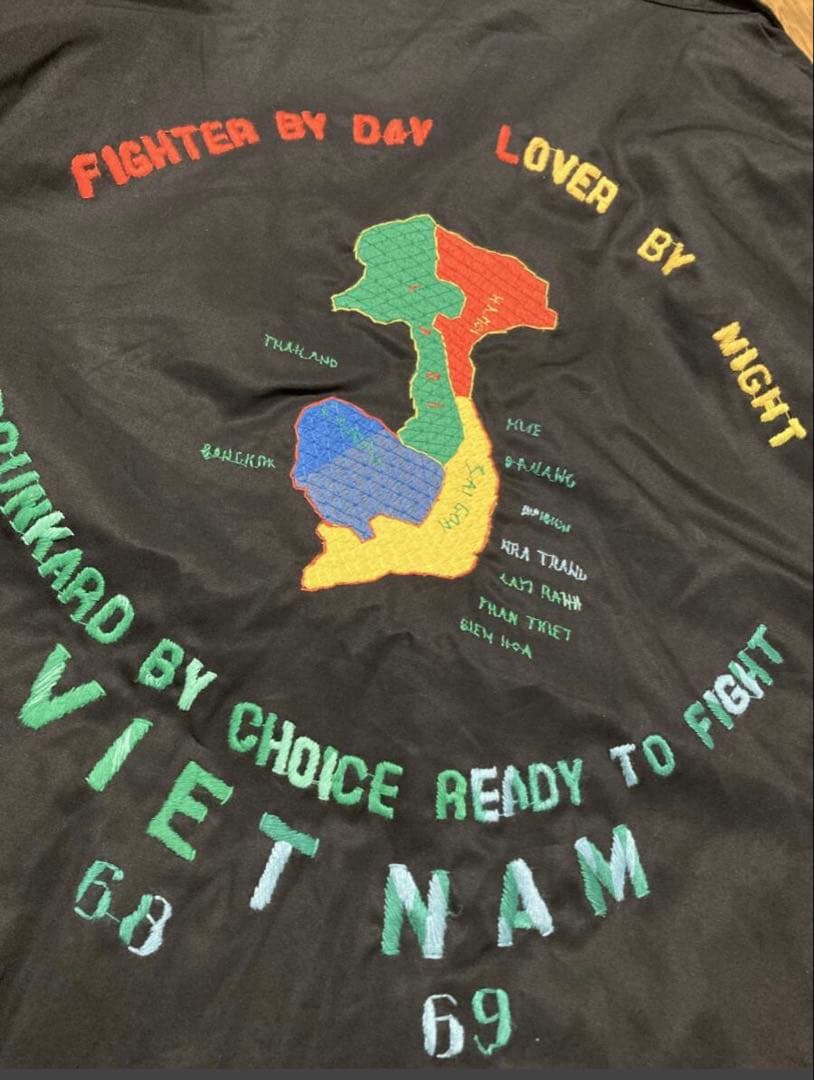 フ*）様 早い者勝ち！テーラー東洋 ベトジャン スーベニアジャケット ベトジャン