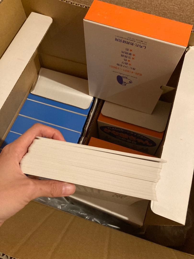 七田式 フラッシュカード かな絵ちゃん BCセット 8カ国語版