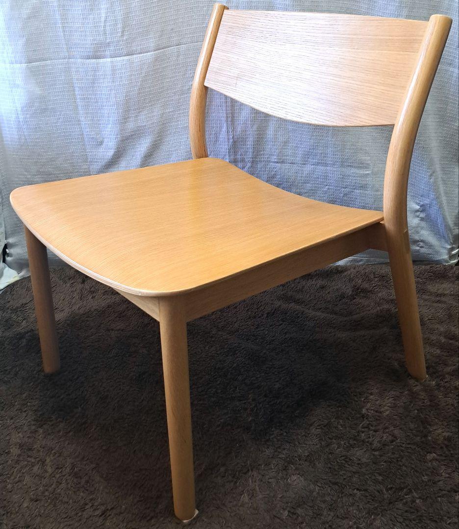 無印良品　オーク材　ラウンジチェア　良品計画　Muji　北欧風