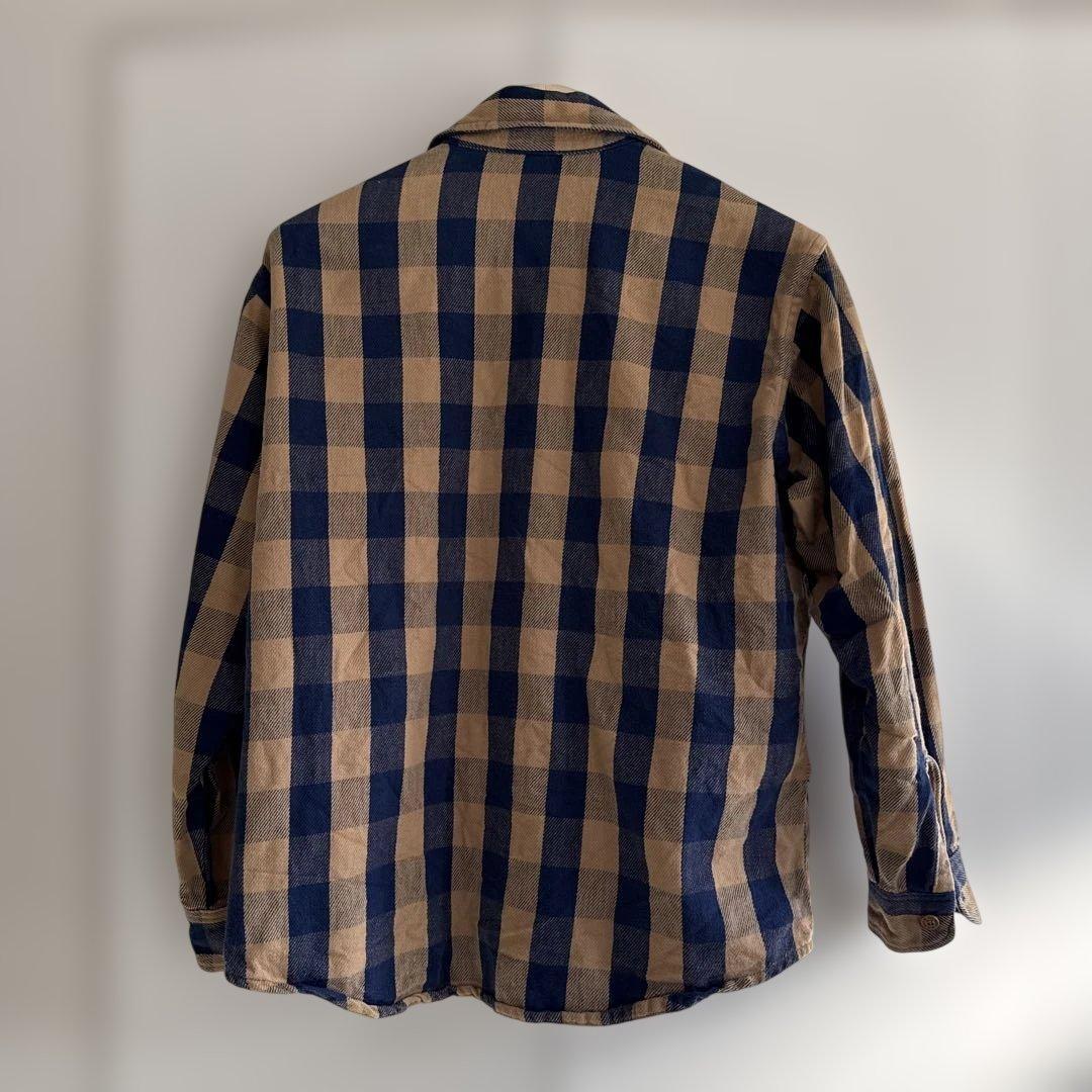 Big Mac 80s ヘビーネルシャツ USA製 Lサイズ