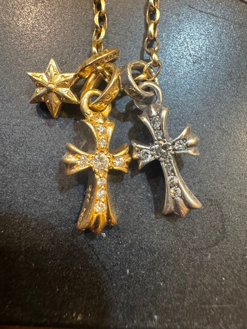 け*た様 カ*ジ様 クロムハーツ　ベビーファット　パヴェダイア