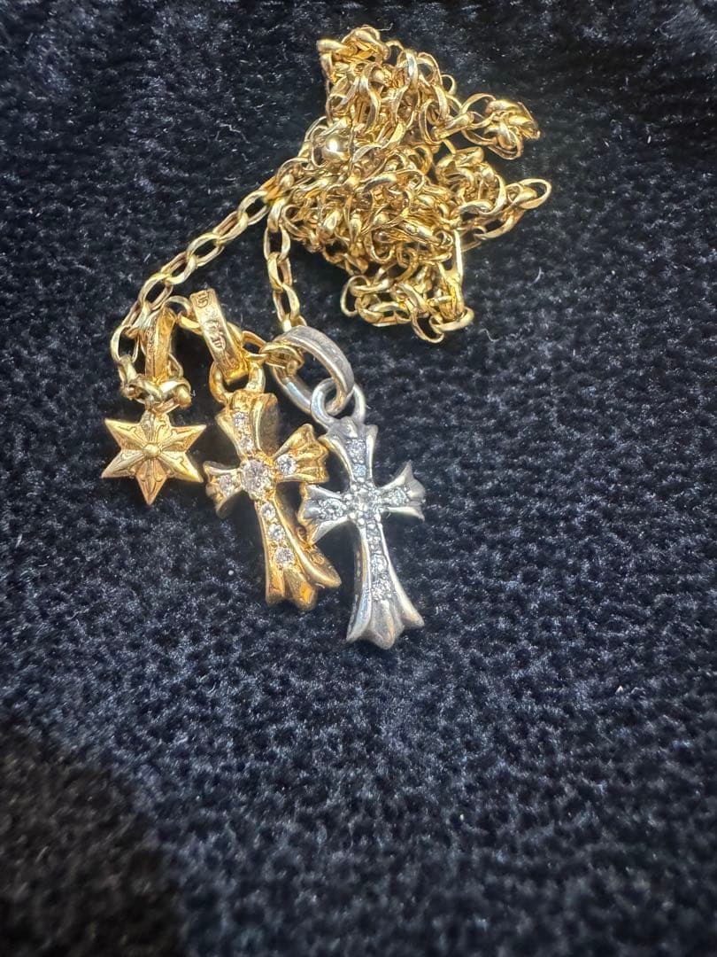 け*た様 カ*ジ様 クロムハーツ　ベビーファット　パヴェダイア