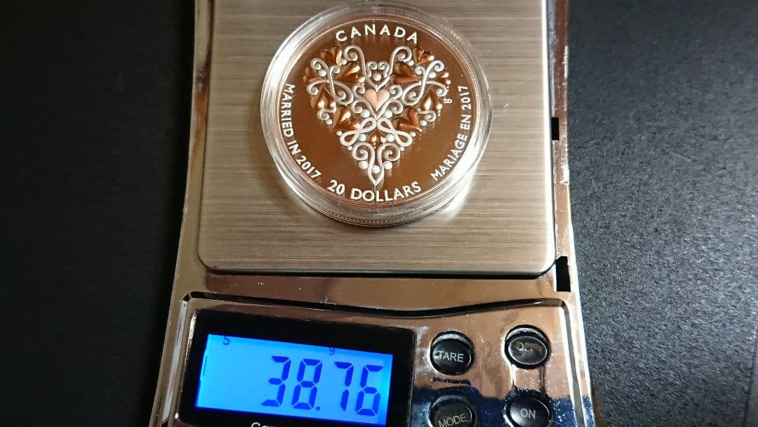 ち*ー様 マリアージュ・ハートフル (シルバープルーフ) ローズゴールド