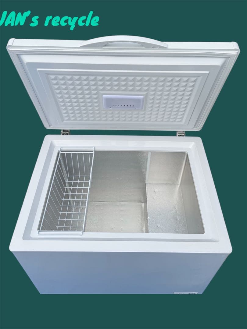 シャープノンフロン冷凍庫 FC-S20D-W 200 L 冷凍庫 ホワイト