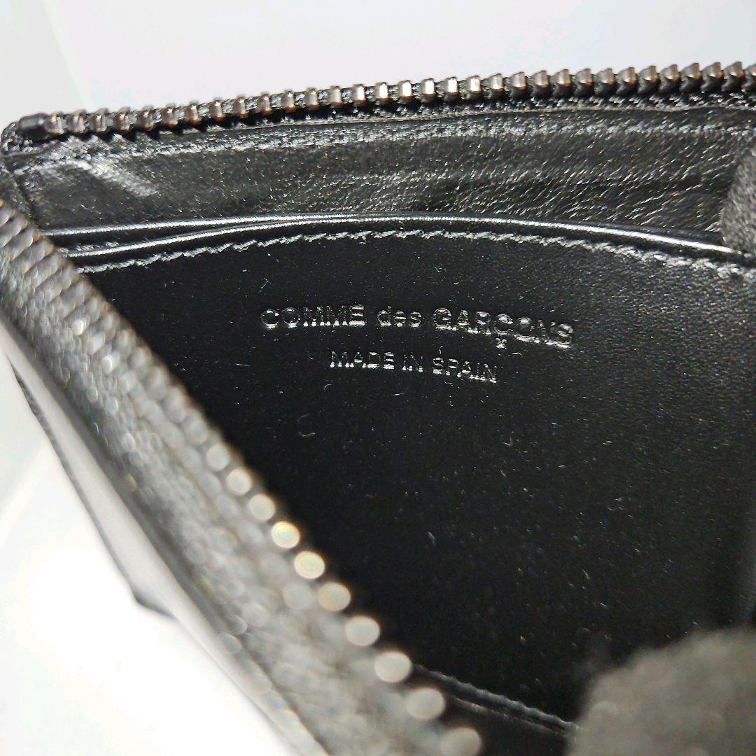美品☆コムデギャルソン 財布 L字ファスナー BLACK SA 3100VB