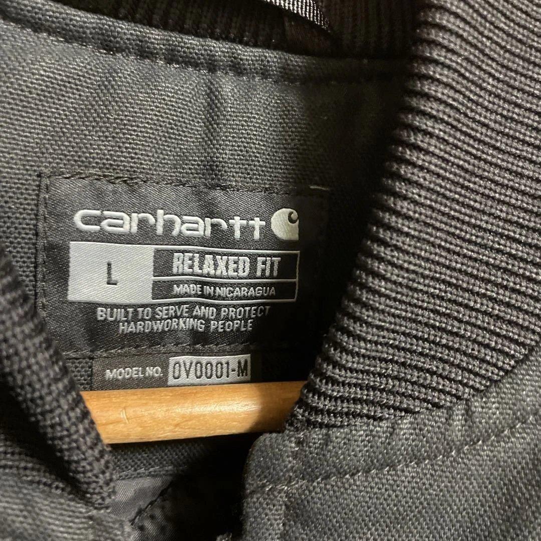 Carhartt V01 ダック ベスト ブラック　サイズ L