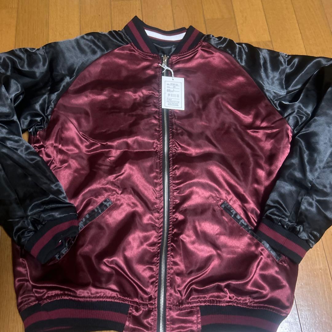 ☆【希少】絡繰魂 L 抜刀娘 刺繍 スカジャン 和柄 派手☆