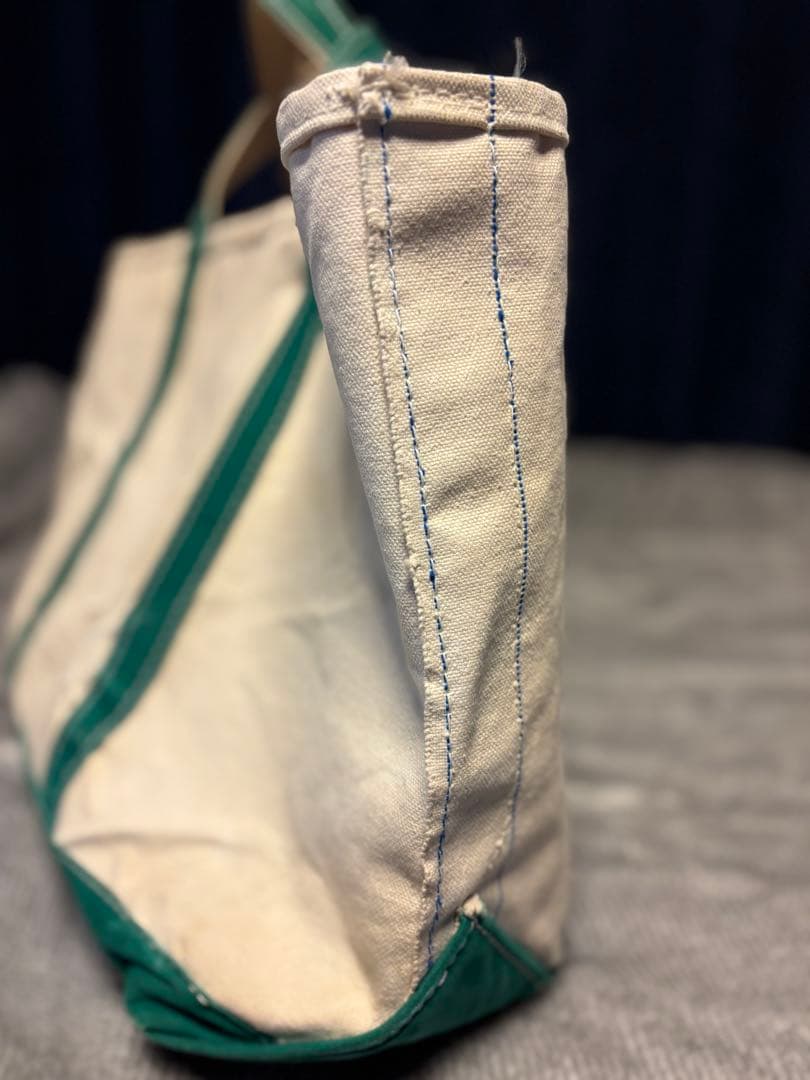 80s L.L.BEAN エルエルビーン ボートアンドトート USA製 緑 単色