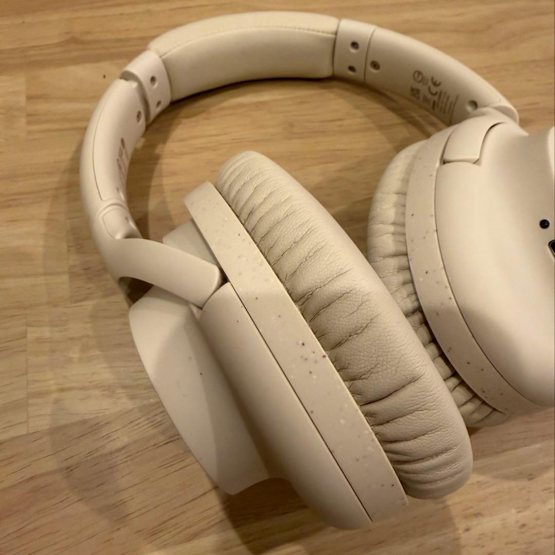 美品 ATH-S300BT ベージュ Bluetooth ワイヤレスヘッドホン