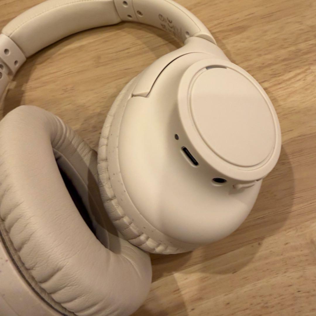 美品 ATH-S300BT ベージュ Bluetooth ワイヤレスヘッドホン