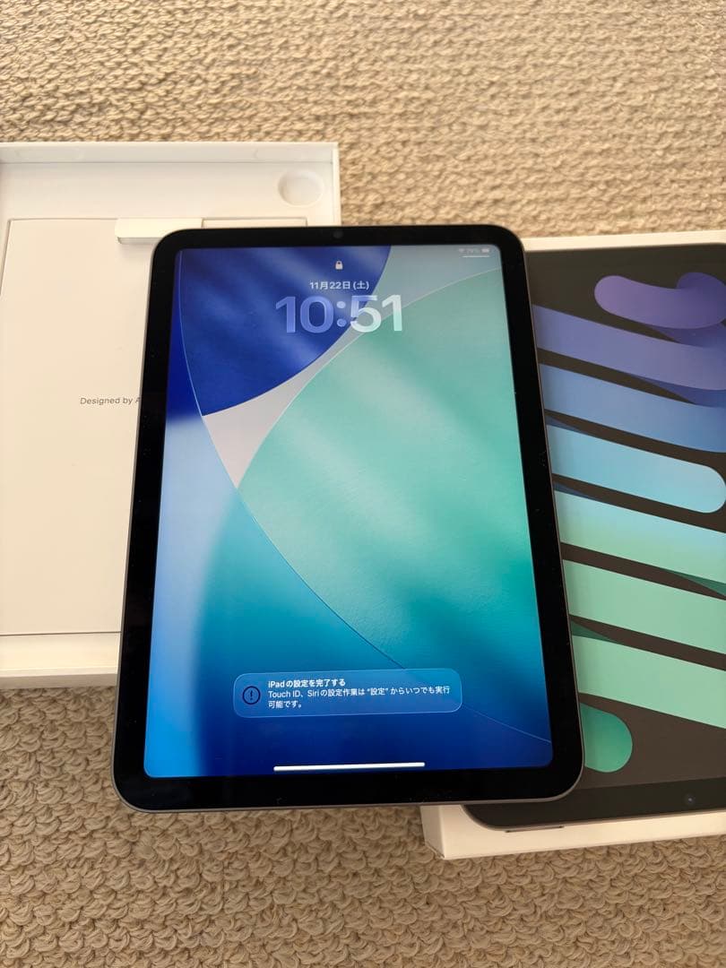 値下げ★Apple iPad mini 第6世代 Sグレイ 64GB Wi-Fi