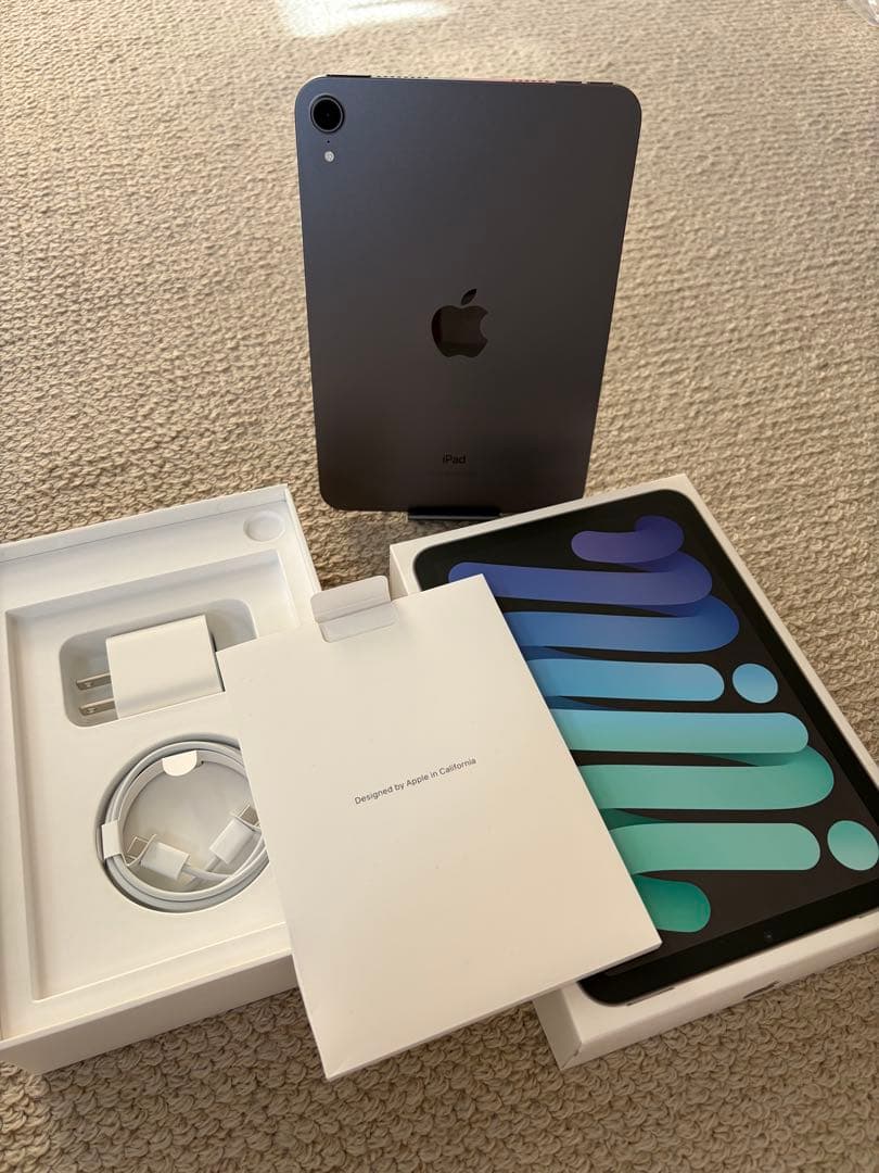 値下げ★Apple iPad mini 第6世代 Sグレイ 64GB Wi-Fi