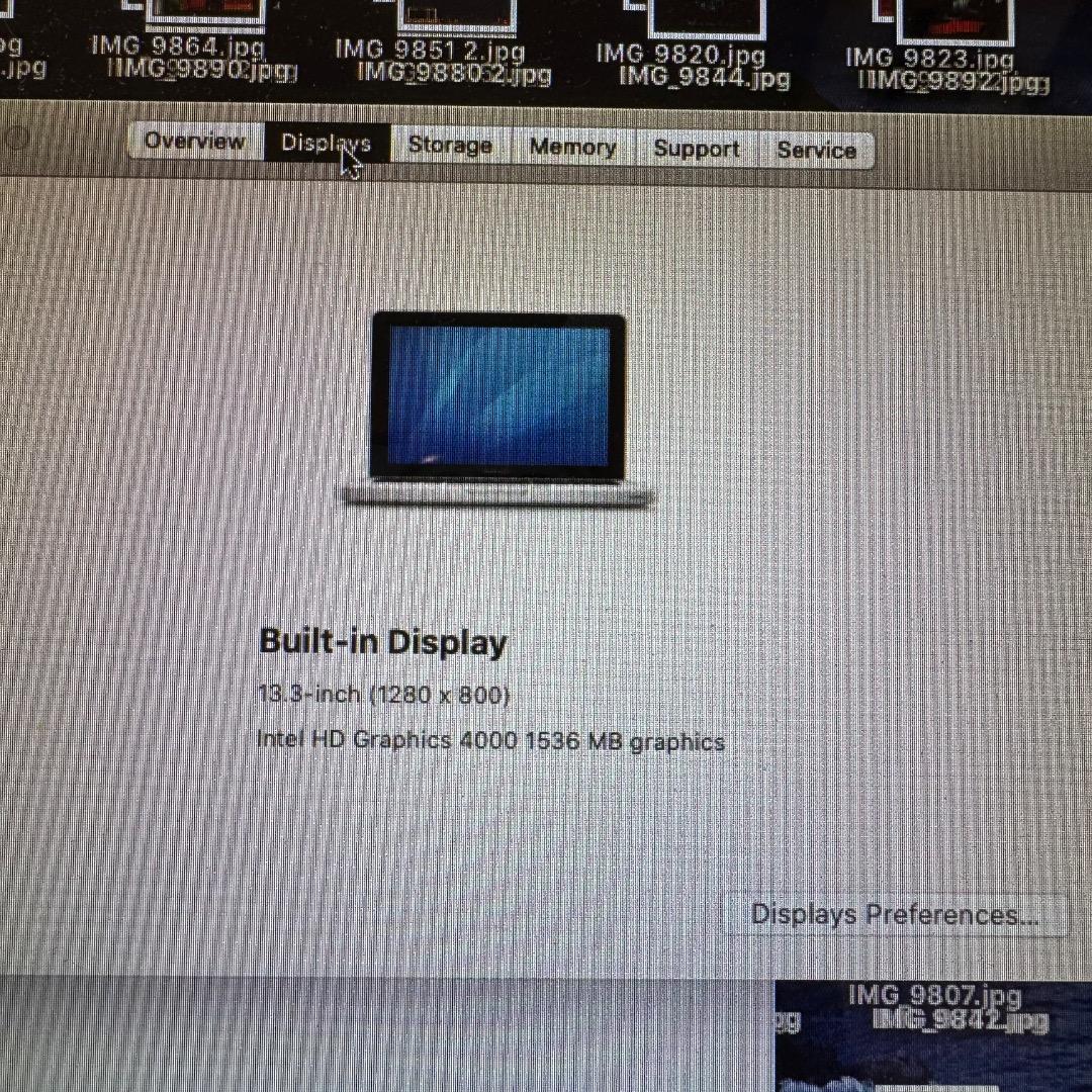 アップル Macbook Pro 13インチ Mid 2012 500GB