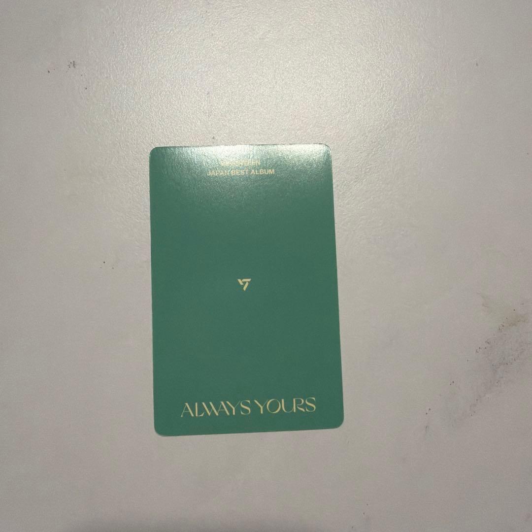 SEVENTEEN ジョンハン always yours 初回C盤 トレカ