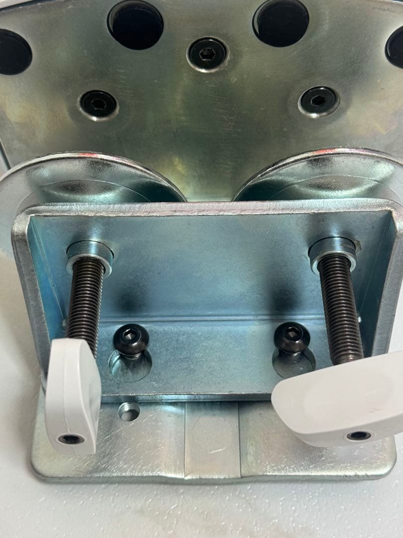 デュアルモニターアーム クランプ式 ホワイト