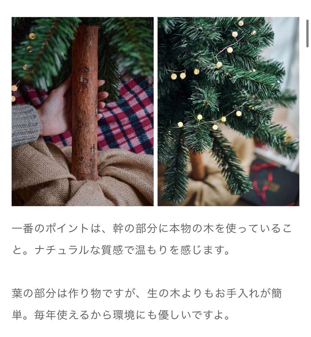 【Orné de Feuilles】人気のクラシック・クリスマスツリー　Lサイズ
