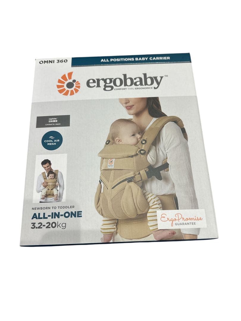 ergobaby ベビーキャリアオムニ360 クールエアメッシュ