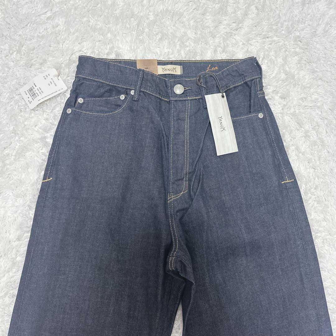 新品 大きいサイズ YANÜK ボーイズストレート LEA サイズ28