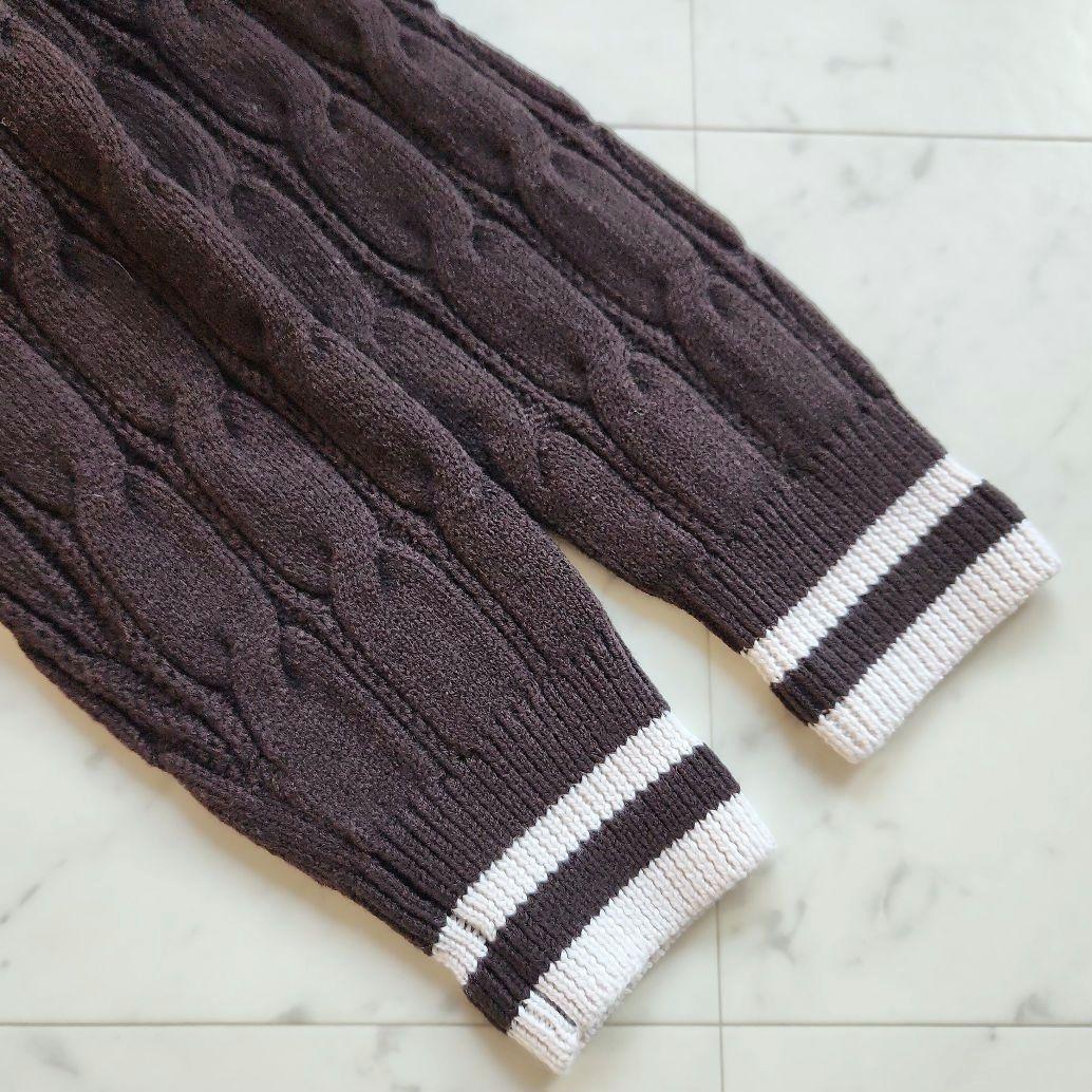 美品 トラディショナルウェザーウェア カーディガン 茶色 ゆったりめ 金ボタン