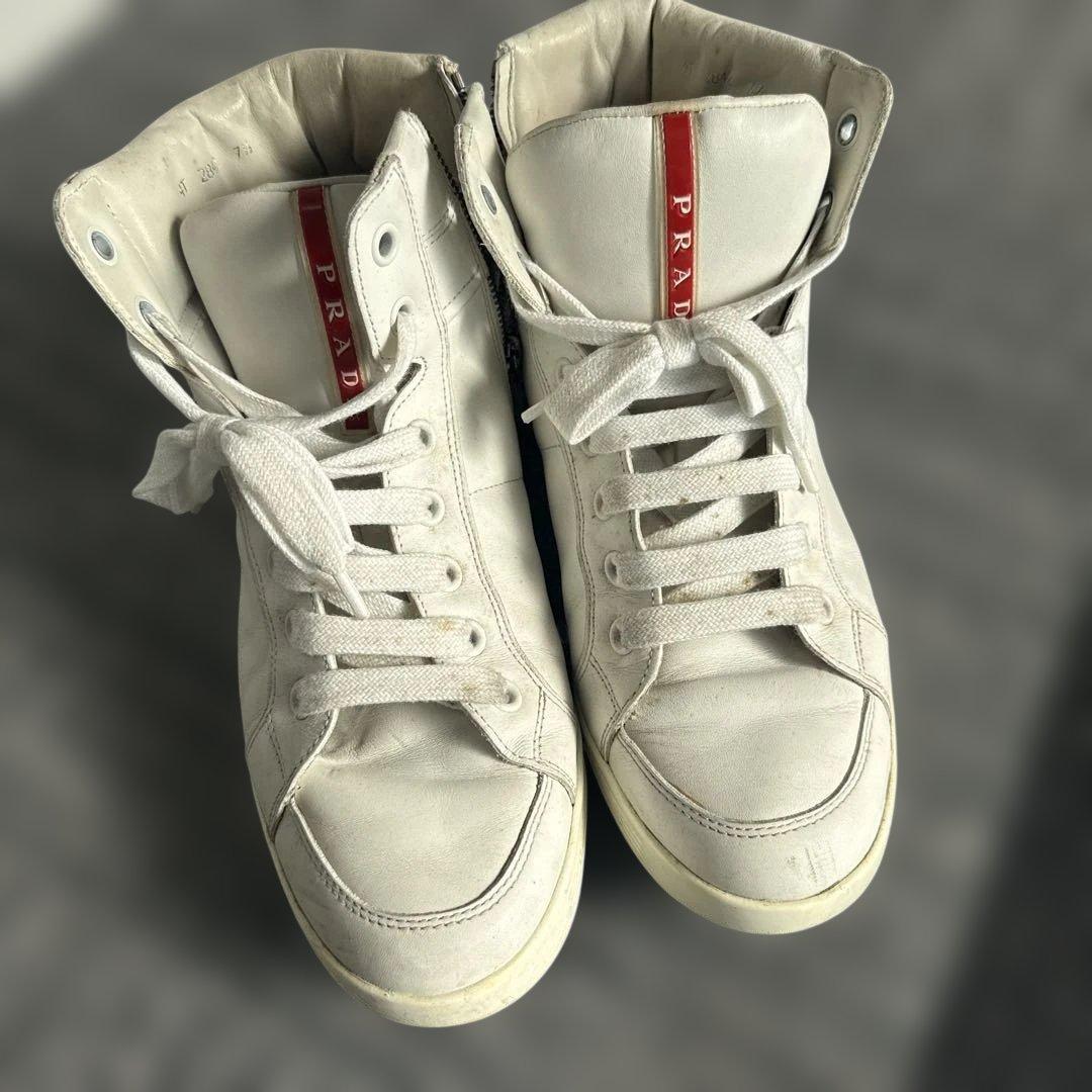 PRADA プラダ　ハイカット　スニーカー